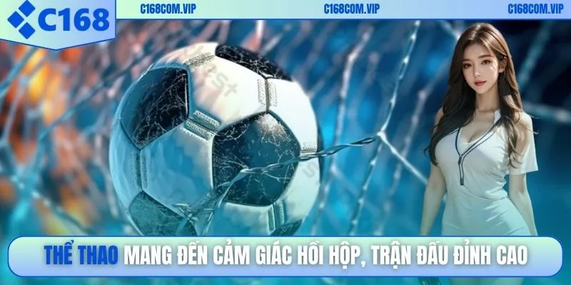 Thể thao mang đến cảm giác hồi hộp, trận đấu đỉnh cao